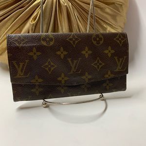 🔥RARE🔥 Louis Vuitton Monogram Tresor Long Flap Wallet 💥AUTHENTIC💥